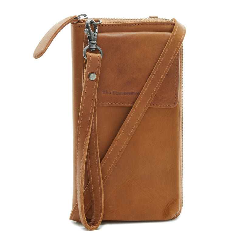 The Chesterfield Brand Malaga Cognac Leather Phone bag C48.117131-zoom-