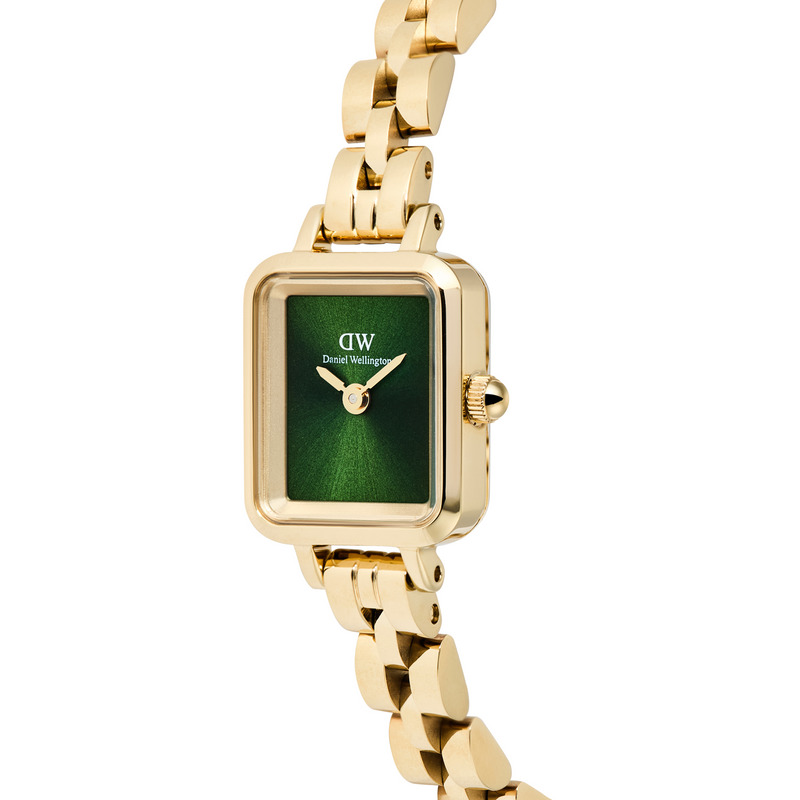 Daniel Wellington Petite & Quadro Mini Arch Emerald Women's Watch DW00100852-zoom-