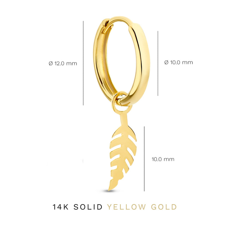 Isabel Bernard Cadeau d´Isabel 14 Karaat Gouden Oorbellen Set IB90119-zoom-