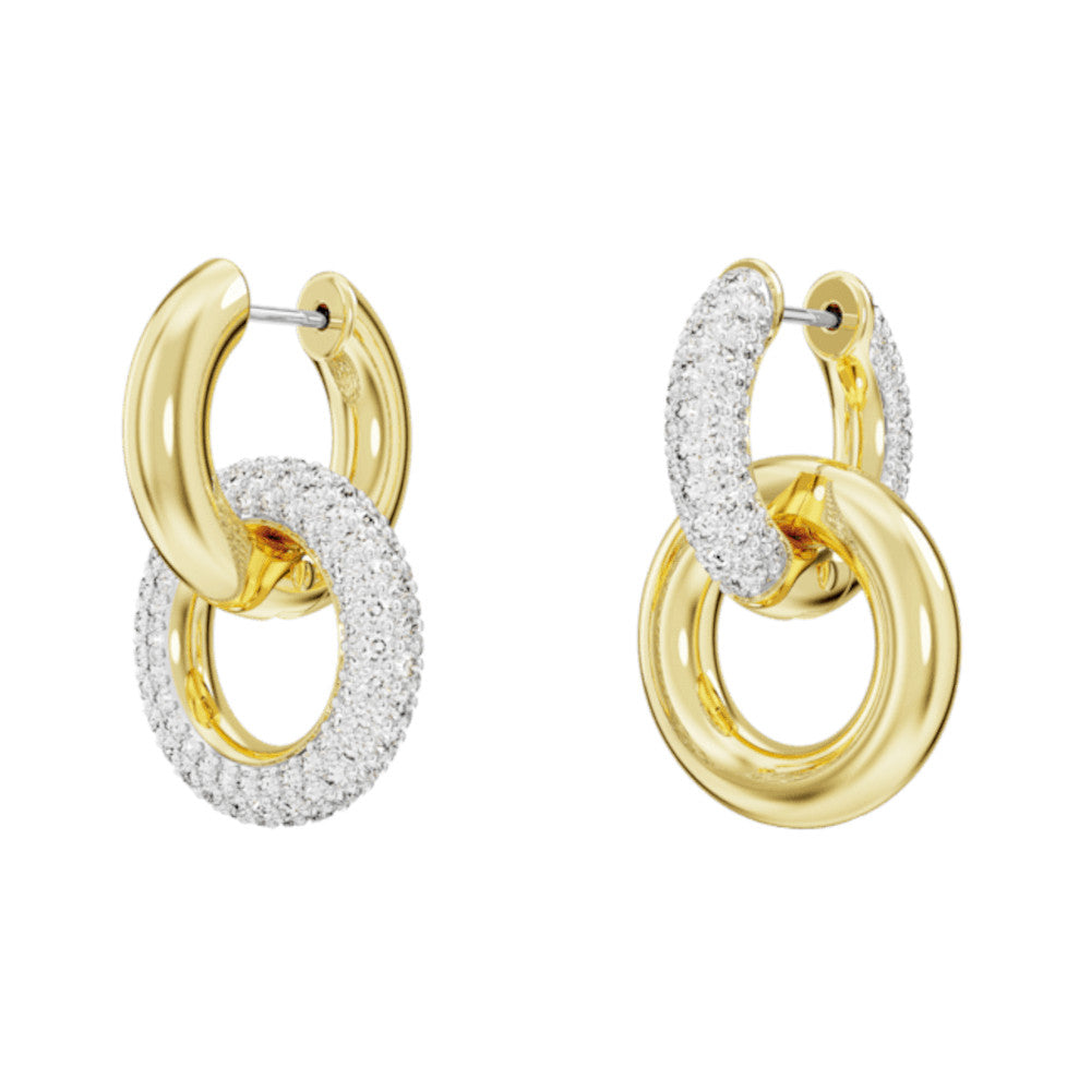 Swarovski Dextera Gold Earrings 5668818