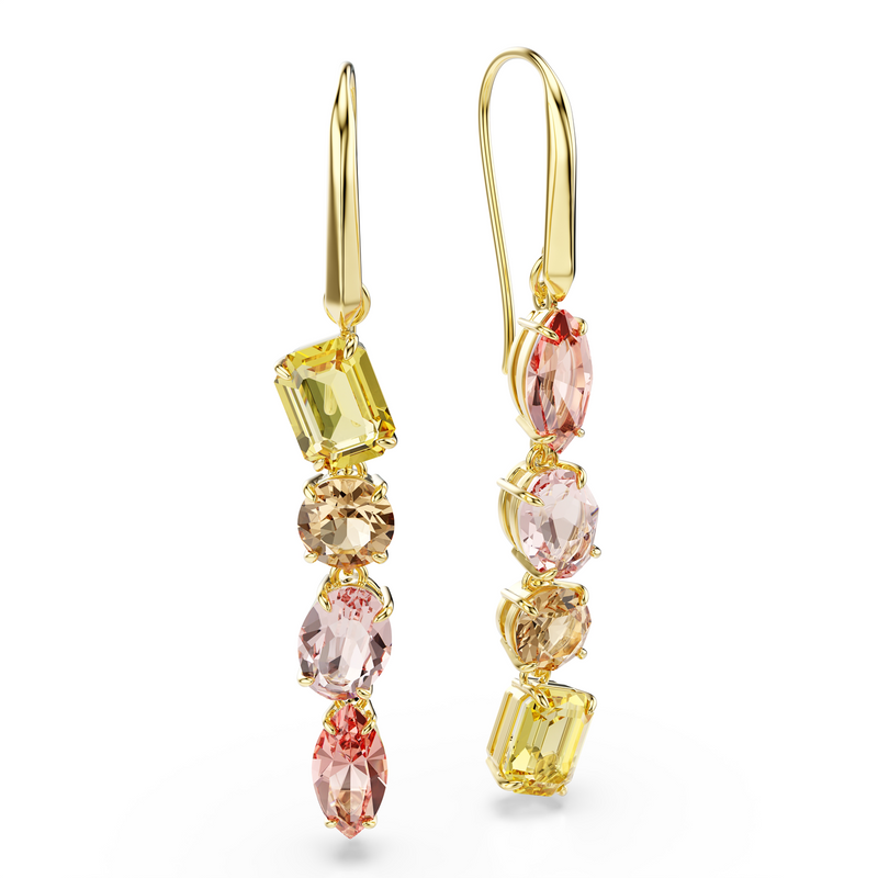 Swarovski Gema Gold Plated Earrings 5737454-zoom-