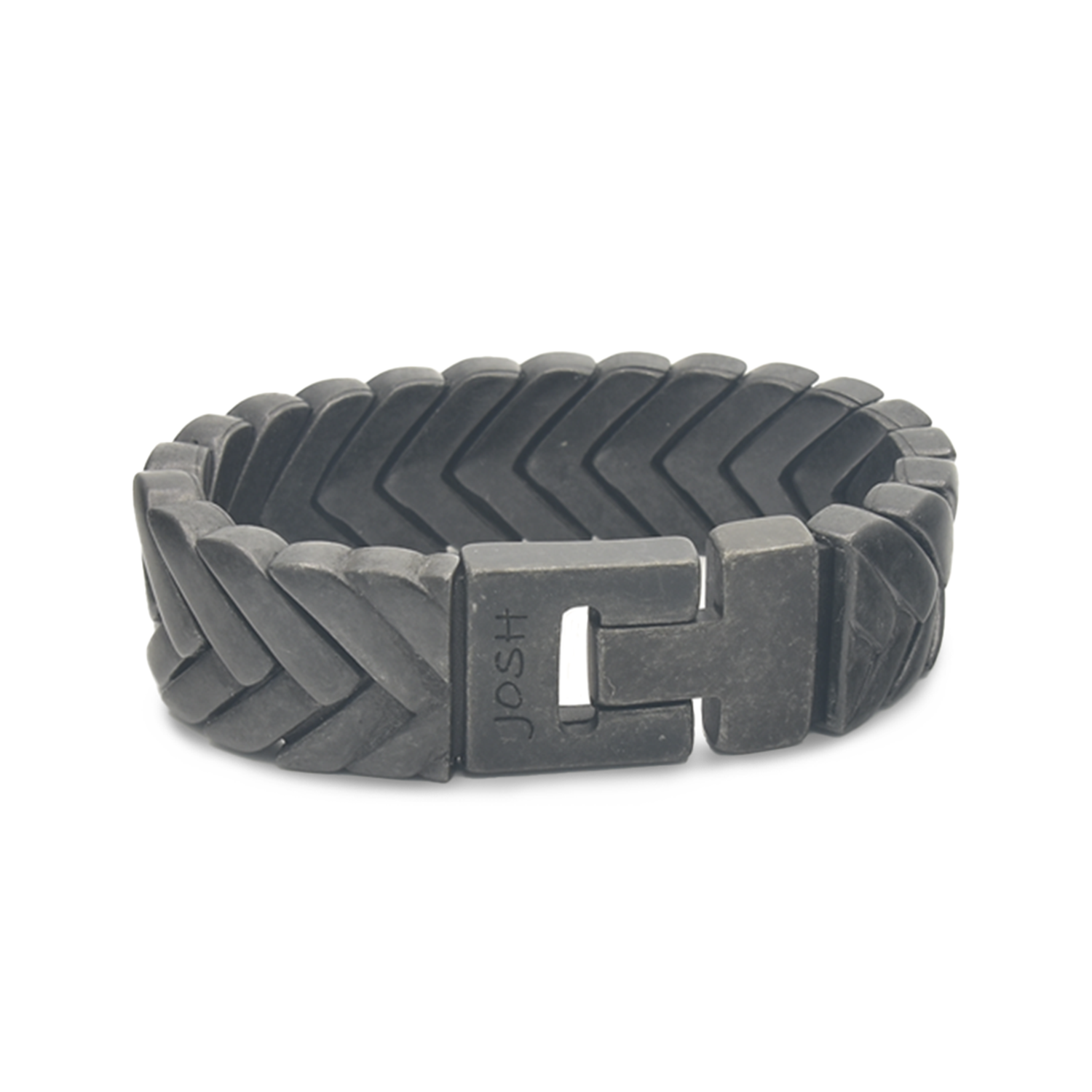 Josh Black Alloy Bracelet 03558VB/NCLR/MED