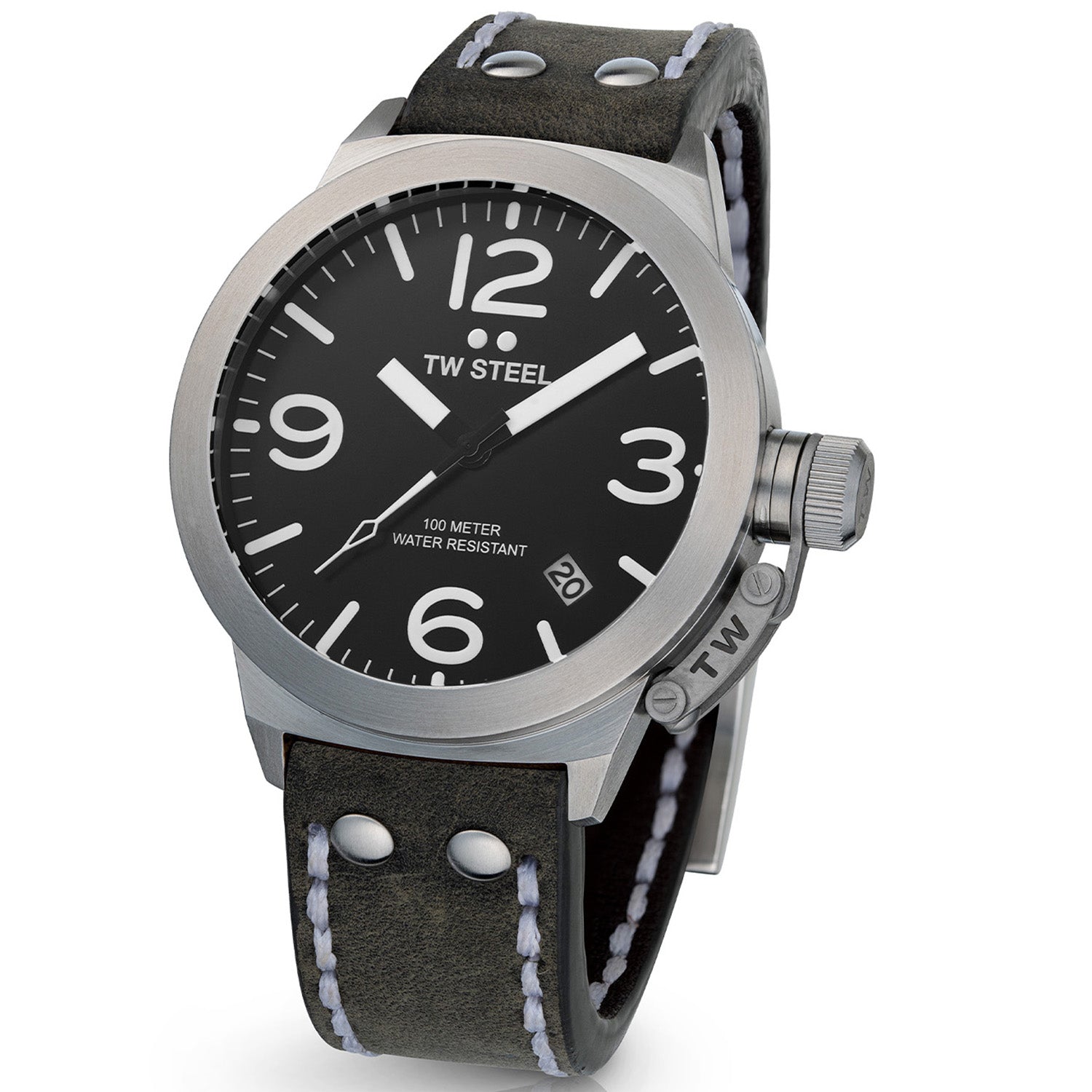 TW Steel Canteen Grijs Heren Horloge 2002-TWCS101
