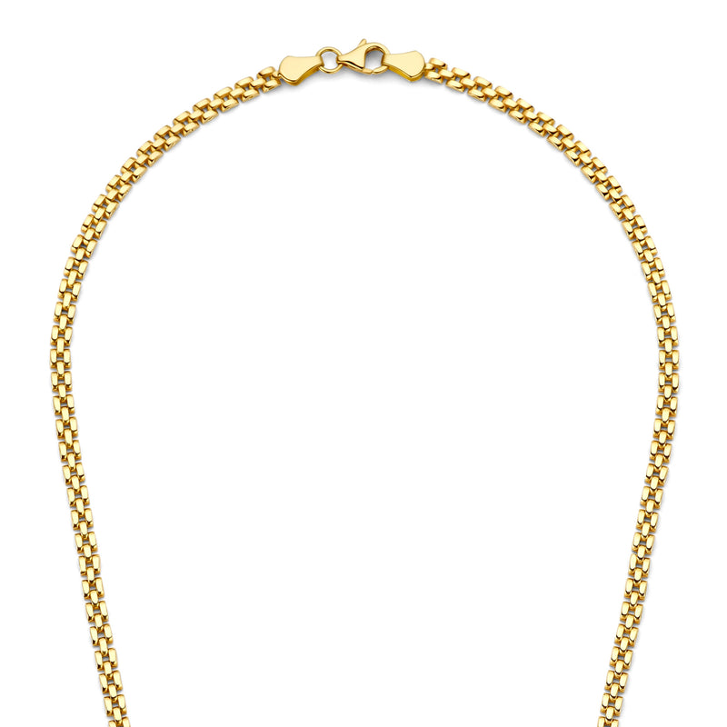 Isabel Bernard Aidee Rosine 14 Karaat Gouden Schakelketting IB340164-zoom-