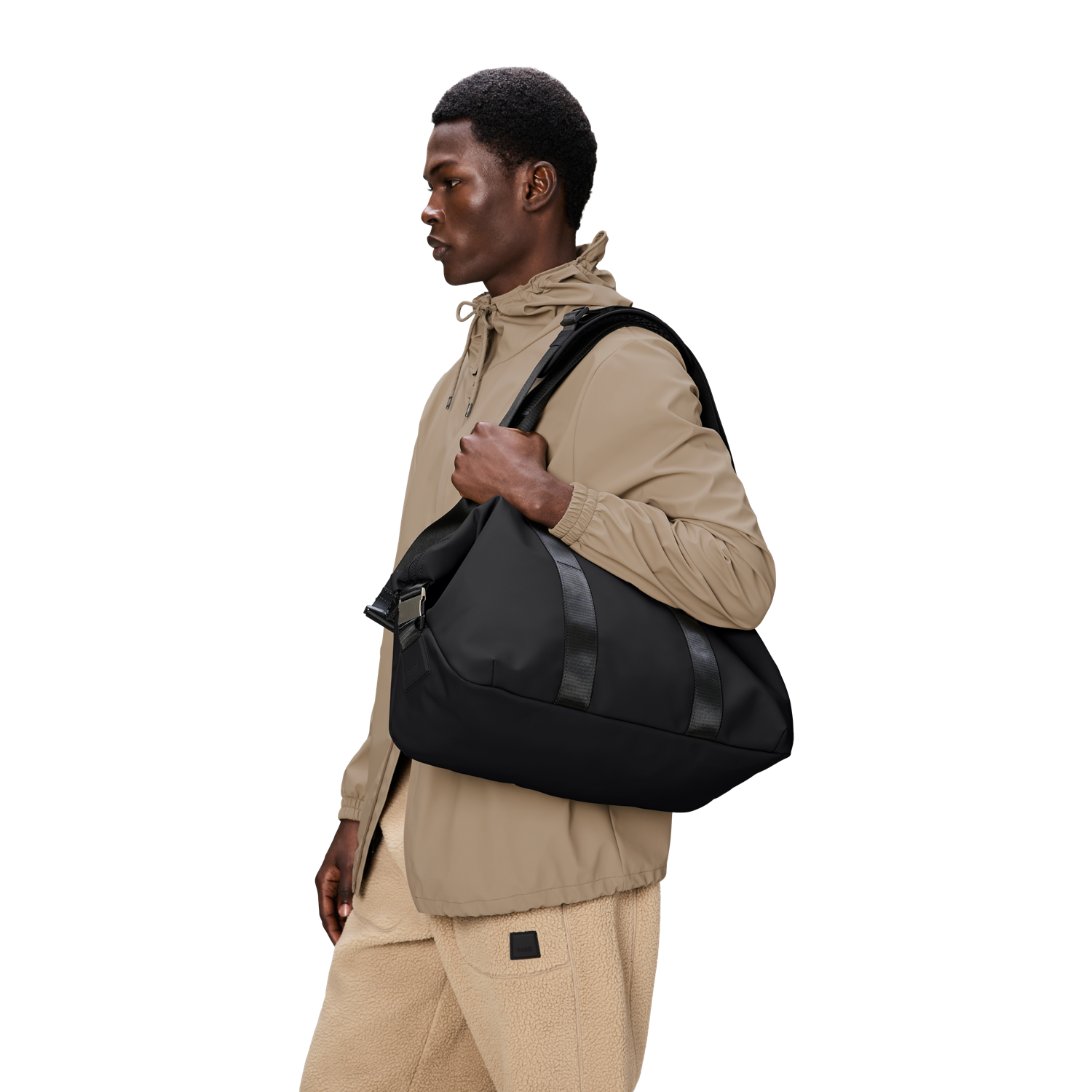 Rains Valera Black Weekend Bag Small R12880-01