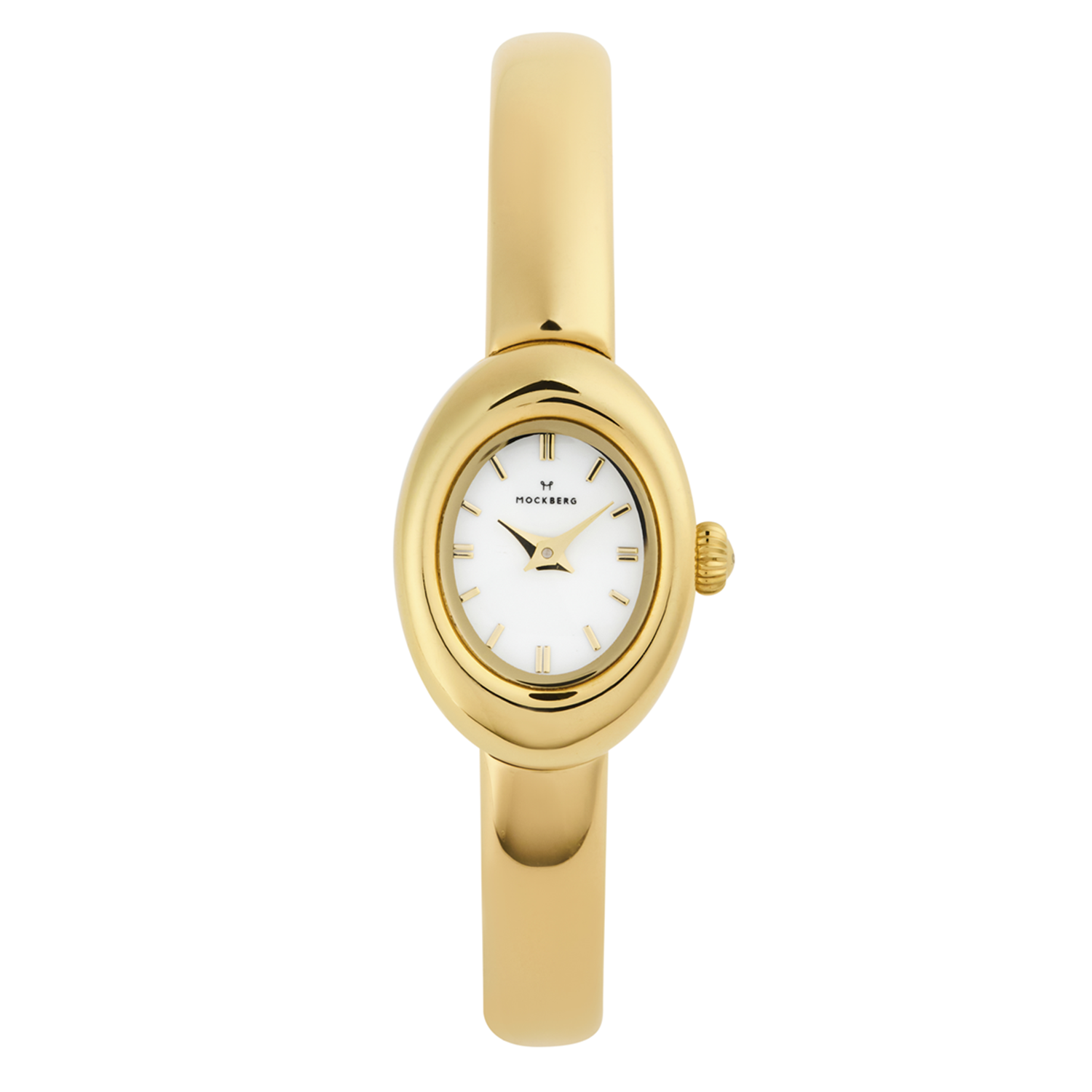 Mockberg Belle Oval Petite Gold Large Bangle Women's Watch MB1771