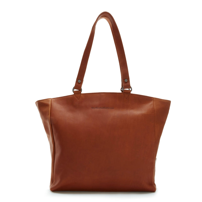 The Chesterfield Brand Berlin Cognac Leather Shopper C38.016031-zoom-