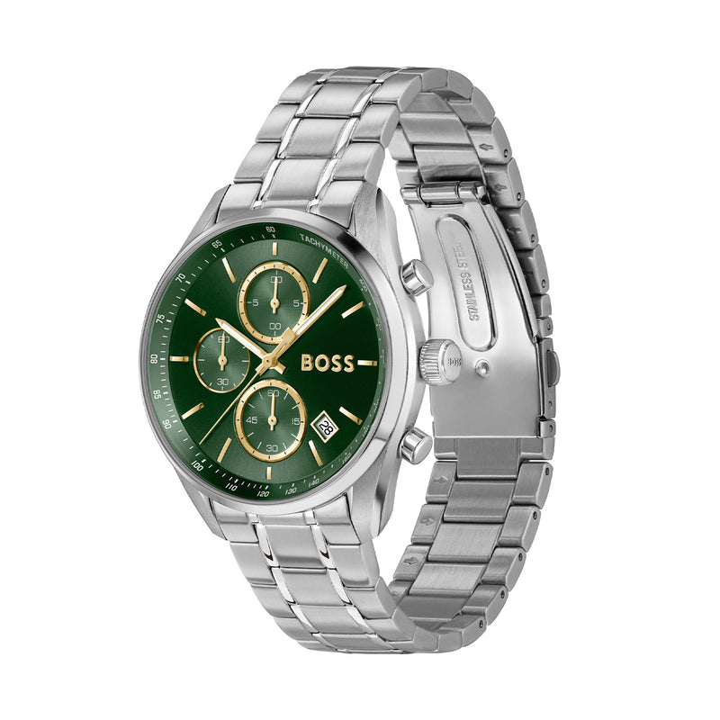 Hugo Boss Grand Prix 40 Silver Men's Watch HB1514265-zoom-