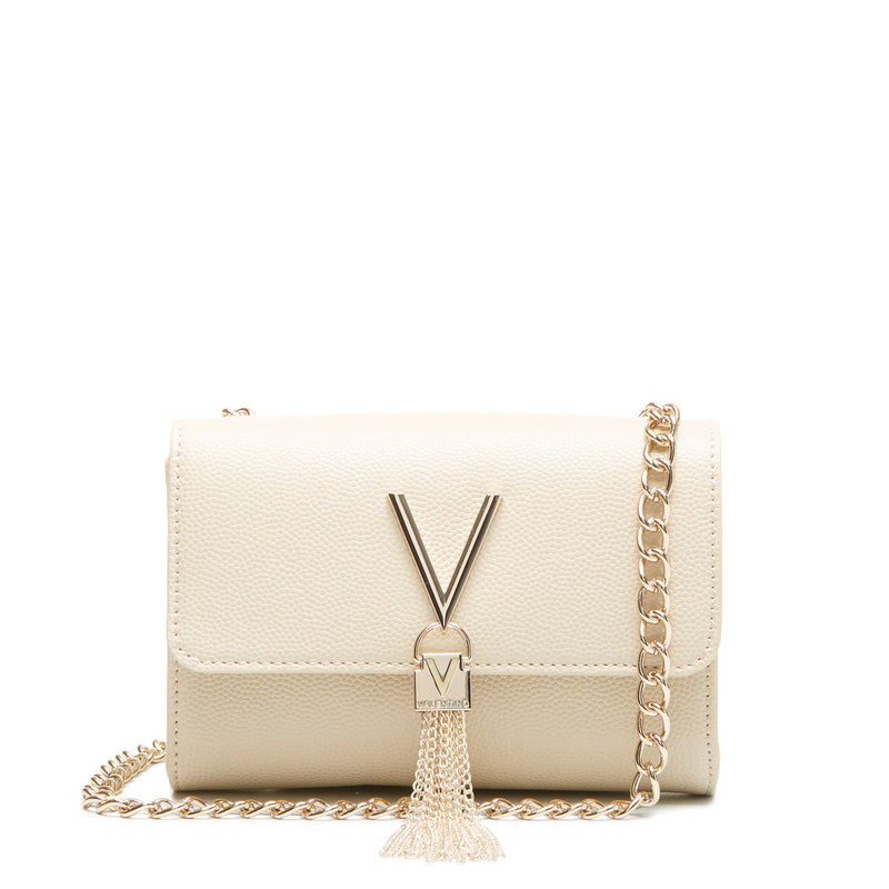 Valentino Bags Divina Beige Crossbody bag VBS1R403GBEIGE-zoom-