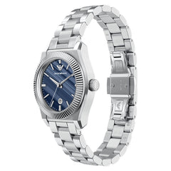 Emporio Armani Round Blue Dial Watch AR11760