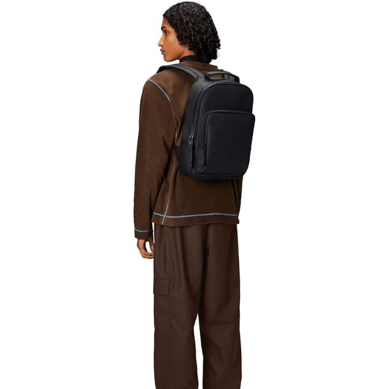 Rains Book Daypack Black Backpack R13260-01-zoom-