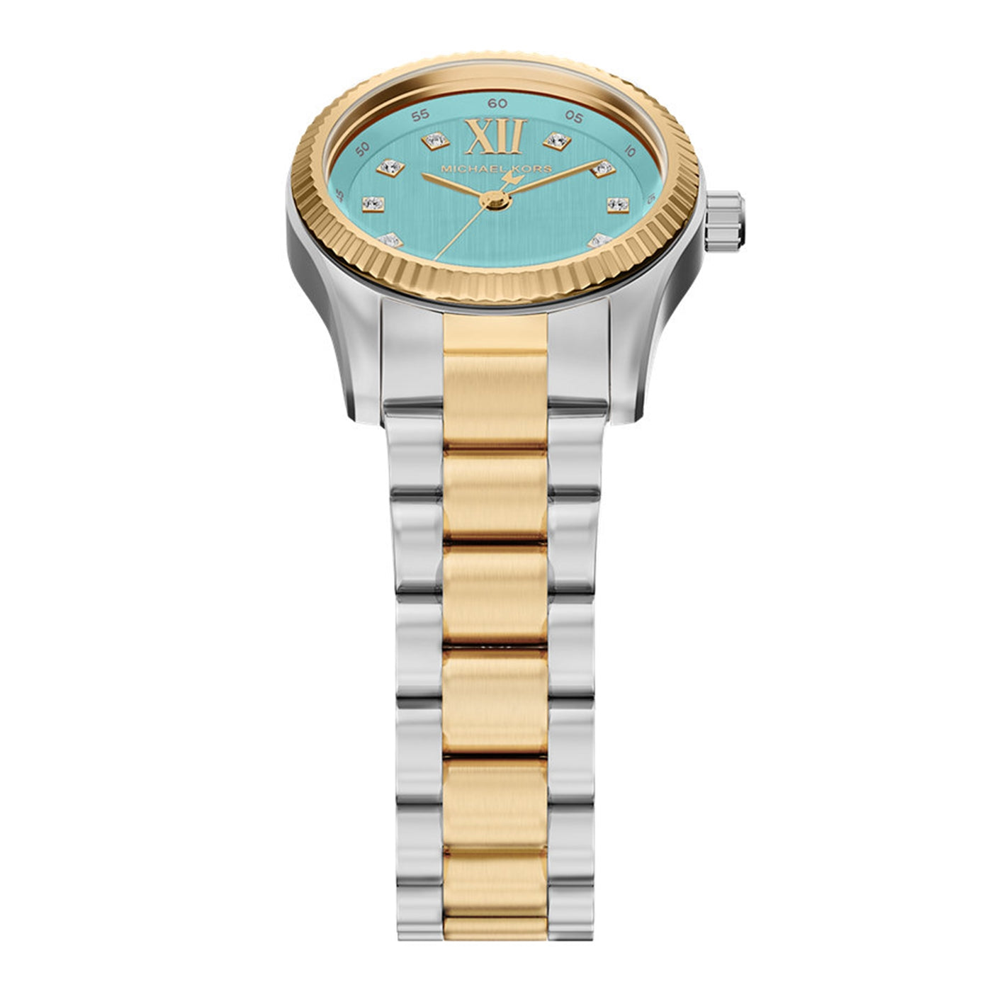 Michael Kors Lexington Round Blue Dial Watch MK7579