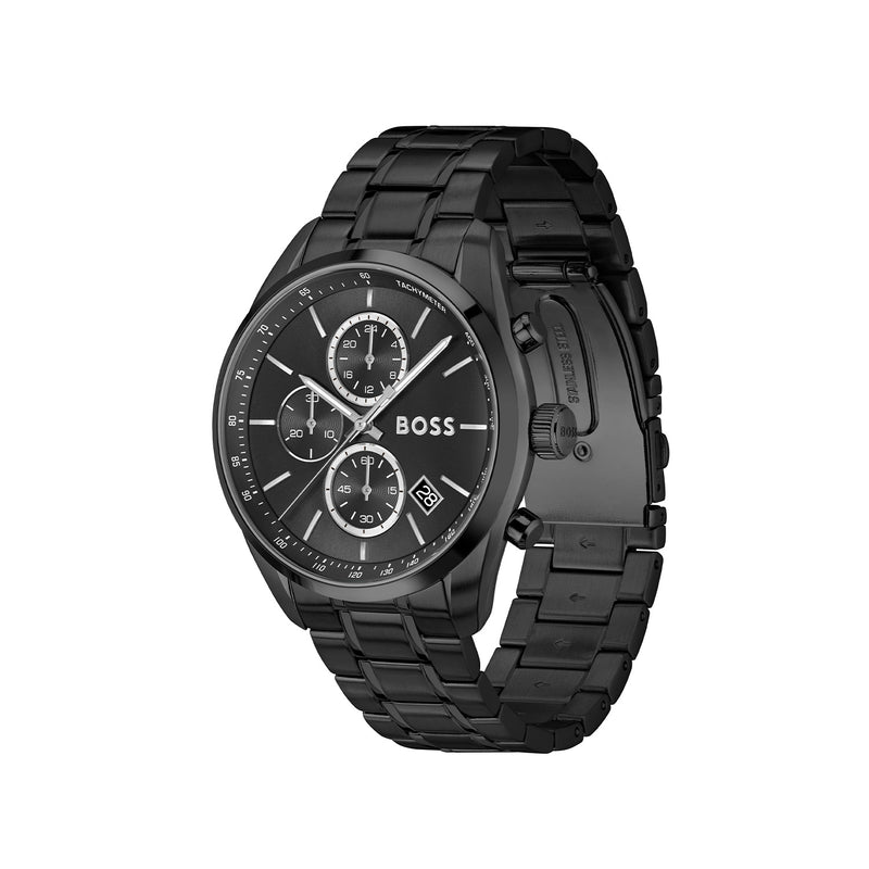 Hugo Boss Grand Prix 44 Black Men's Watch HB1514298-zoom-