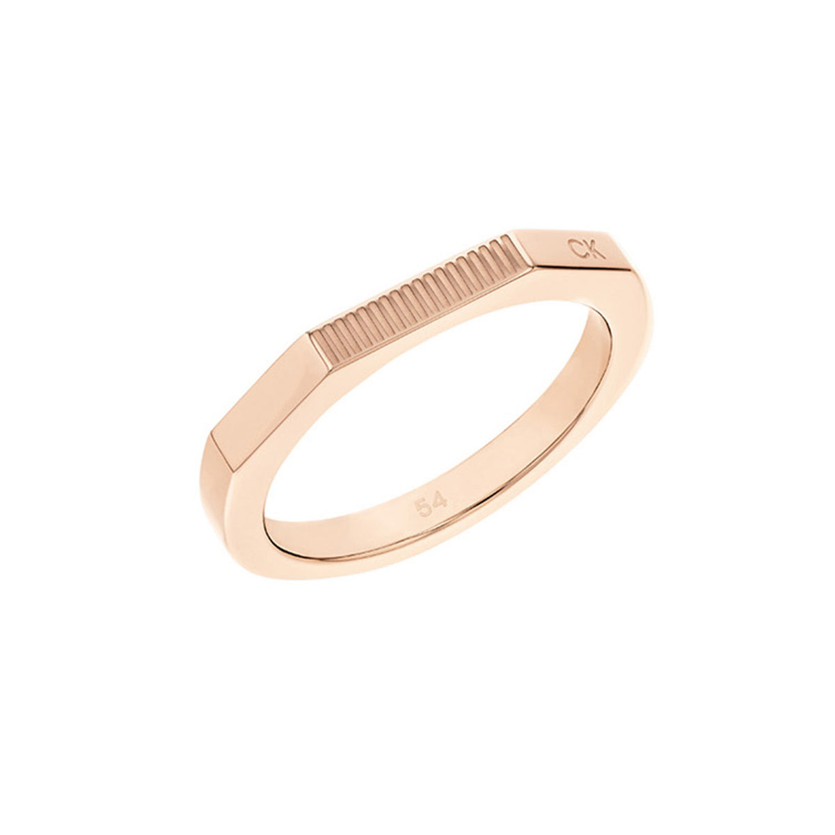 Calvin Klein Stainless Steel Ring 2002-CJ35000189C