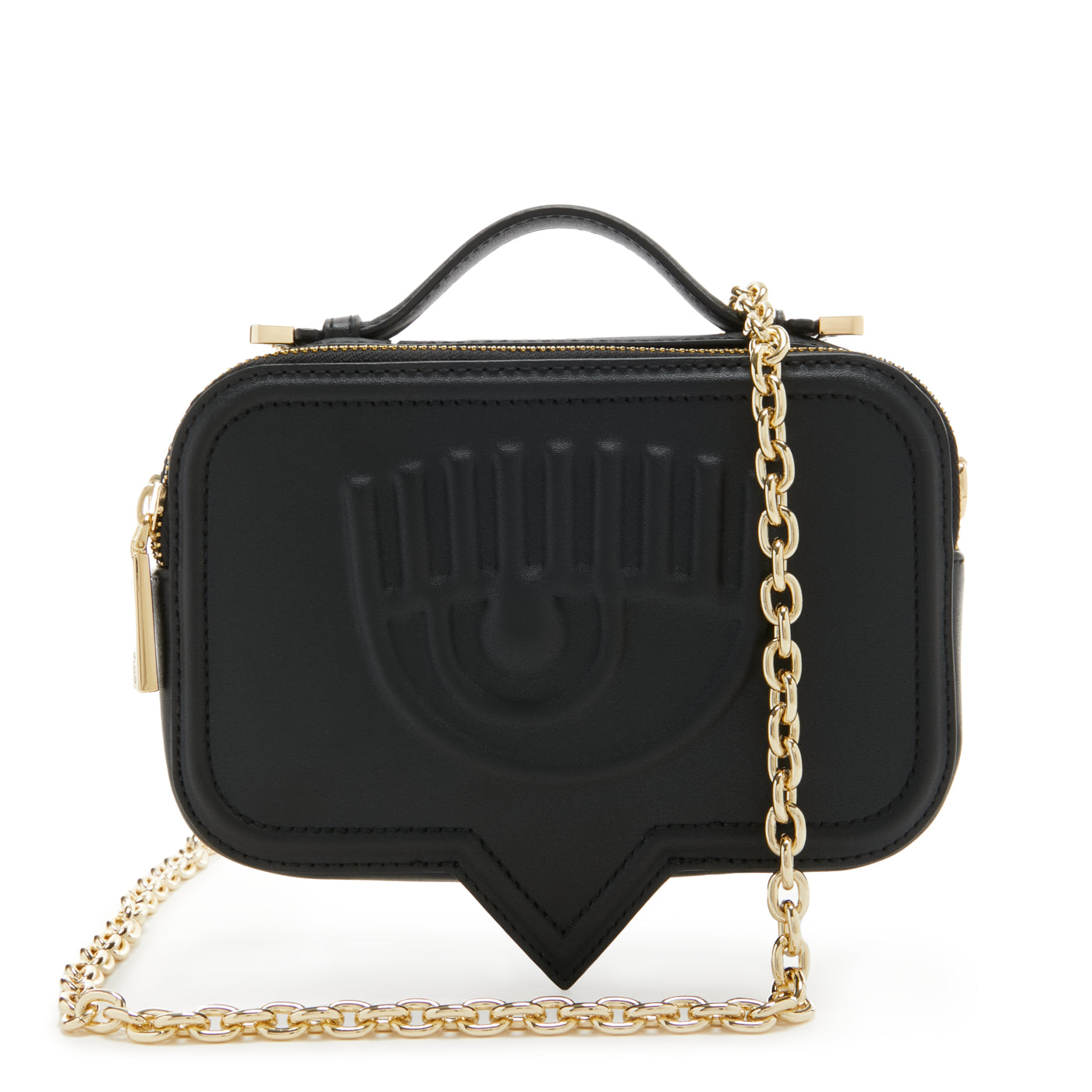 Chiara Ferragni Eyelike Black Crossbody Bag 75SB4BA5-ZS517-899