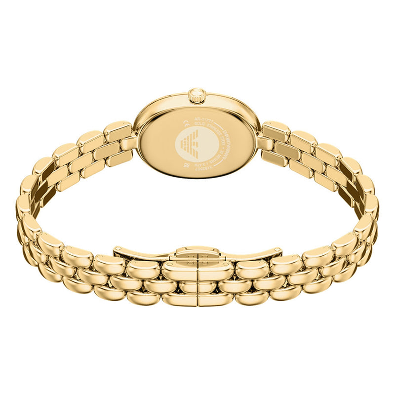 Emporio Armani Oval White Dial Watch AR11777-zoom-