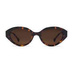 Isabel Bernard La Villette Rosaire Brown Tortoise Ovale Sunglasses IB400002-14-14
