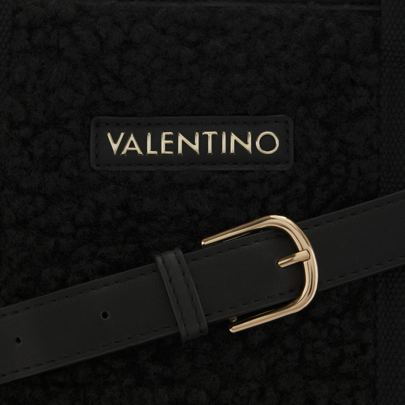 Valentino Bags Special Camy Zwarte Shopper VBS7L301NERO