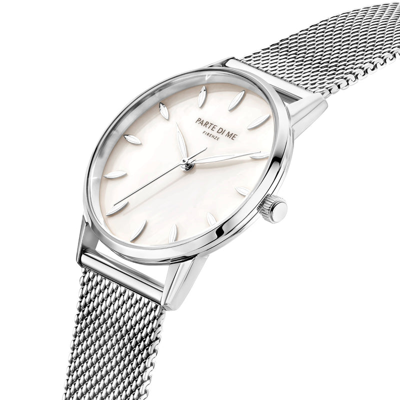 Parte Di Me Orologio rond dames horloge zilverkleurig PDM09049-zoom-