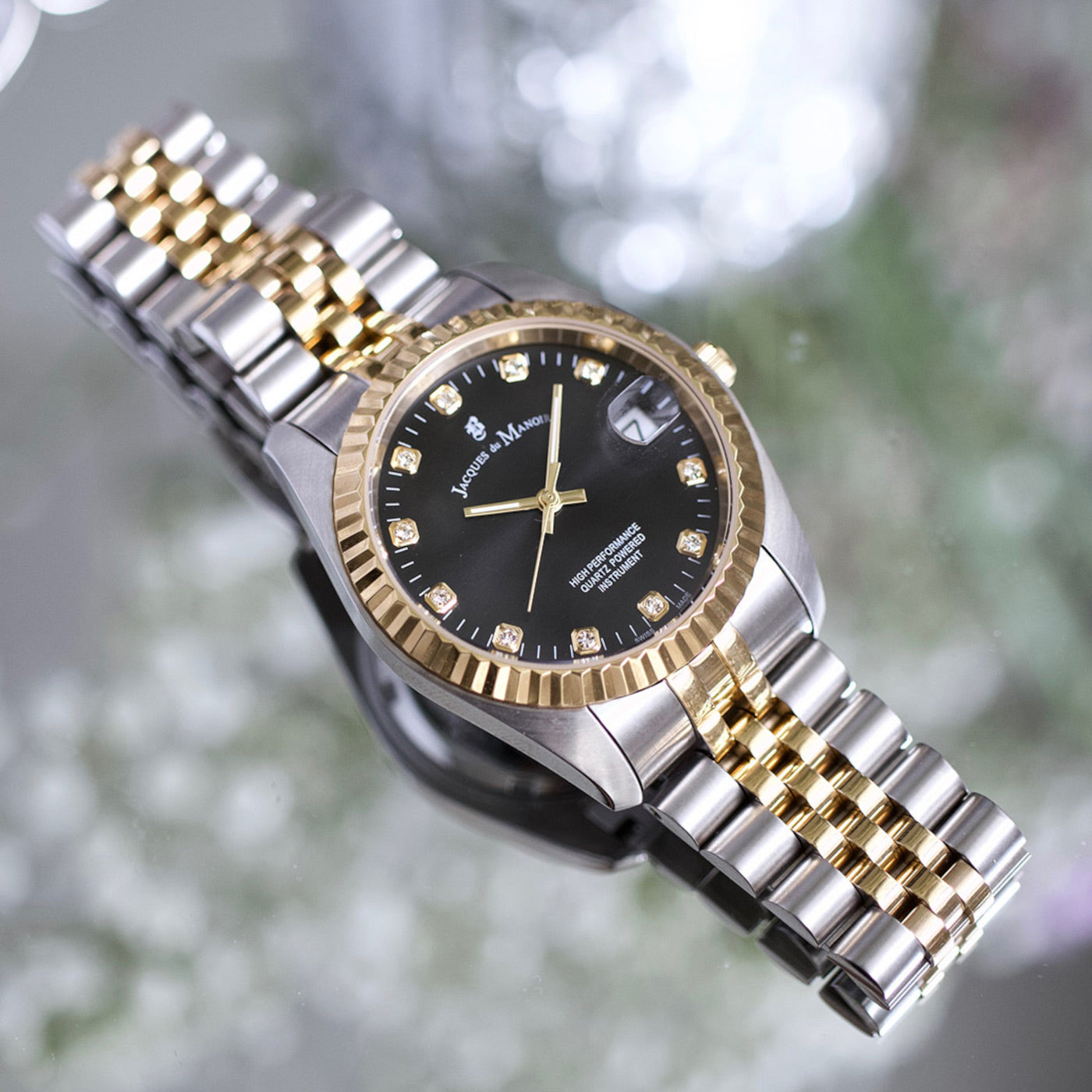 Jacques du Manoir Inspiration Gold Watch NRO.19