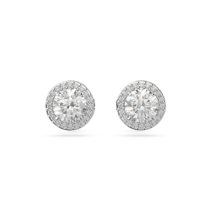 Swarovski Constella Silver-coloured Ear Studs 5636269-zoom-