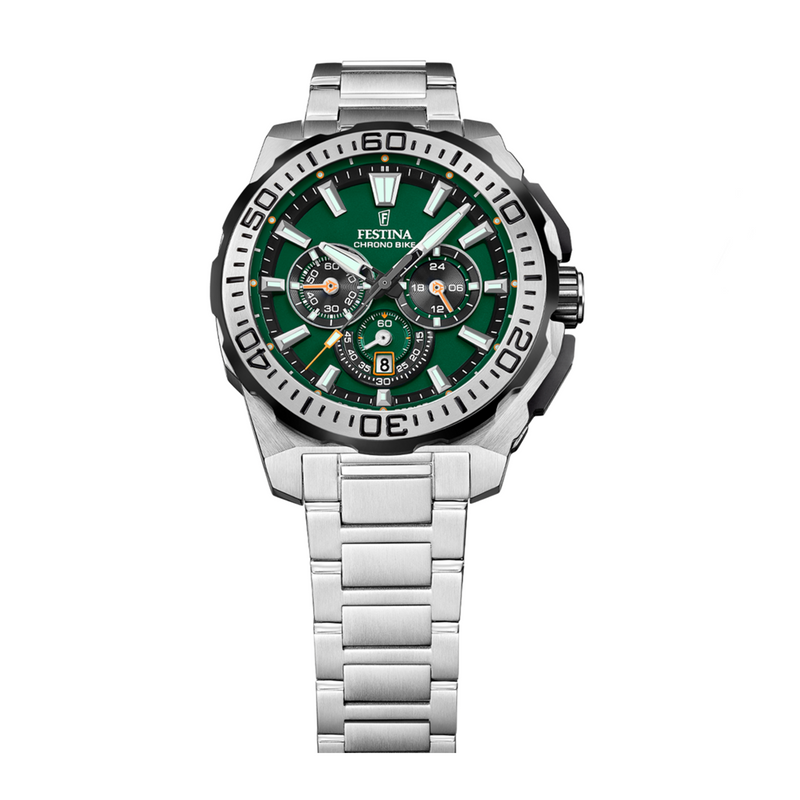 Festina Chrono Bike Green Men's Watch F20724/3-zoom-