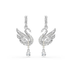 Swarovski Swan Silver Earrings 5723388