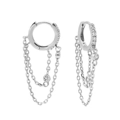 Karma Silver Earrings M3168S