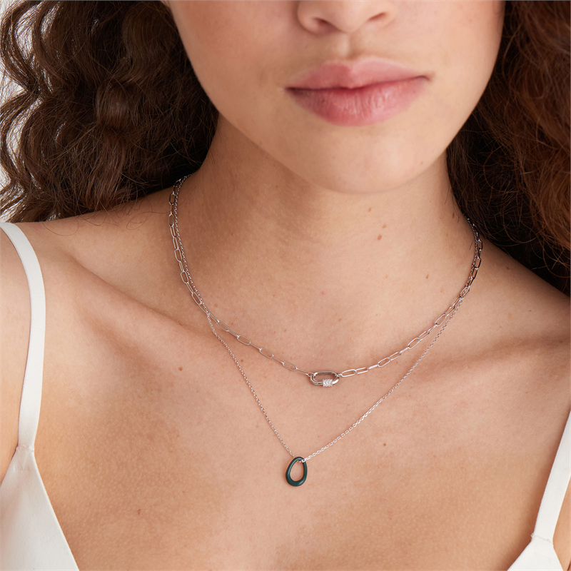 Ania Haie Bright Future 925 Sterling Silver Necklace 2002-AH-N031-01H-B