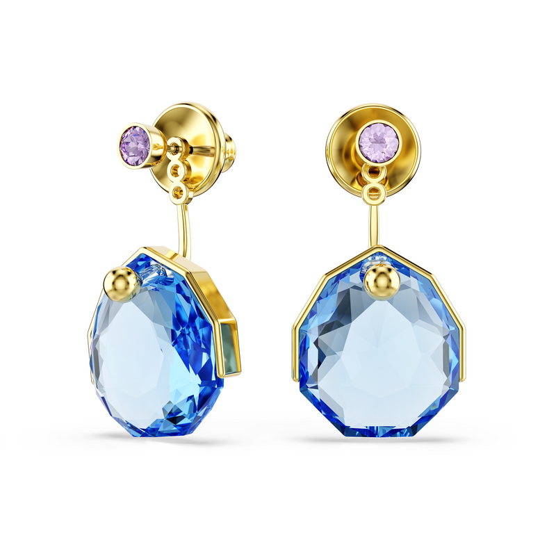 Swarovski Gema Gold Plated Earrings 5737449-zoom-