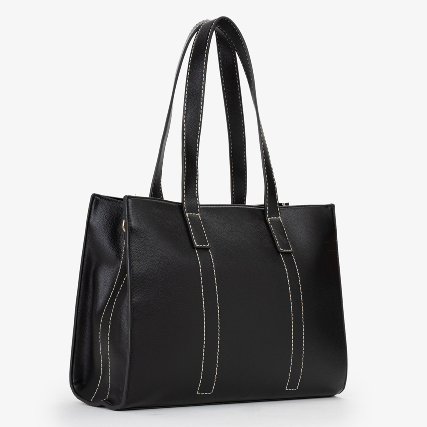 Valentino Bags Aury Re Black Shopper VBS9OB01NERO