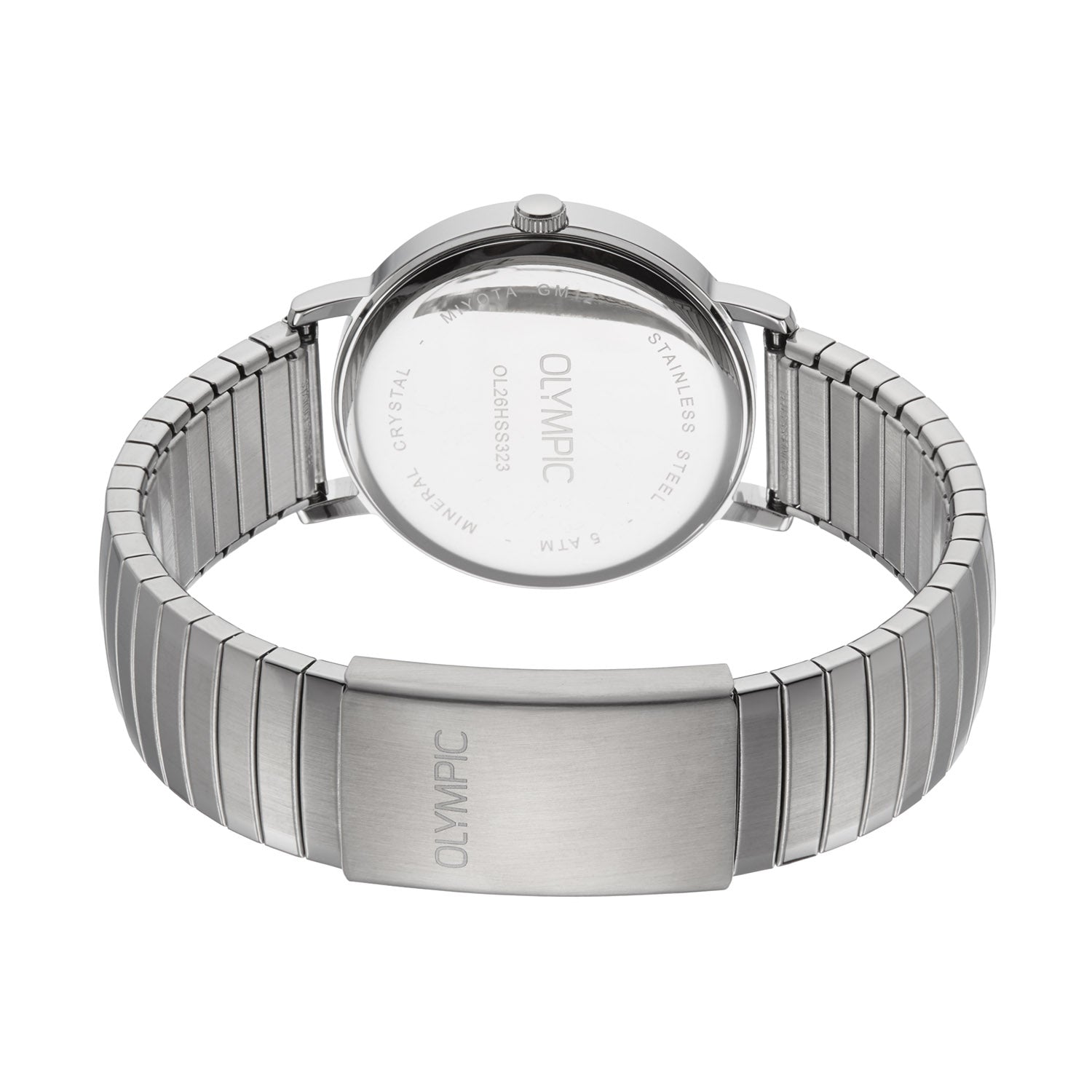 Olympic Lucas Silver Men's Watch OL26HSS323