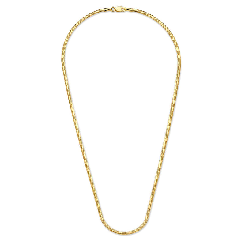 Isabel Bernard Aidee Leontine 14 Karaat Gouden Snake Ketting IB340176-zoom-