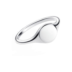 Pandora Moments 925 Sterling Silver Engravable Ring 193093C00-52