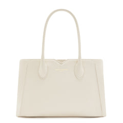 Isabel Bernard Honoré Cloe Midi Crème Kalfsleren Handtas IB25082-070