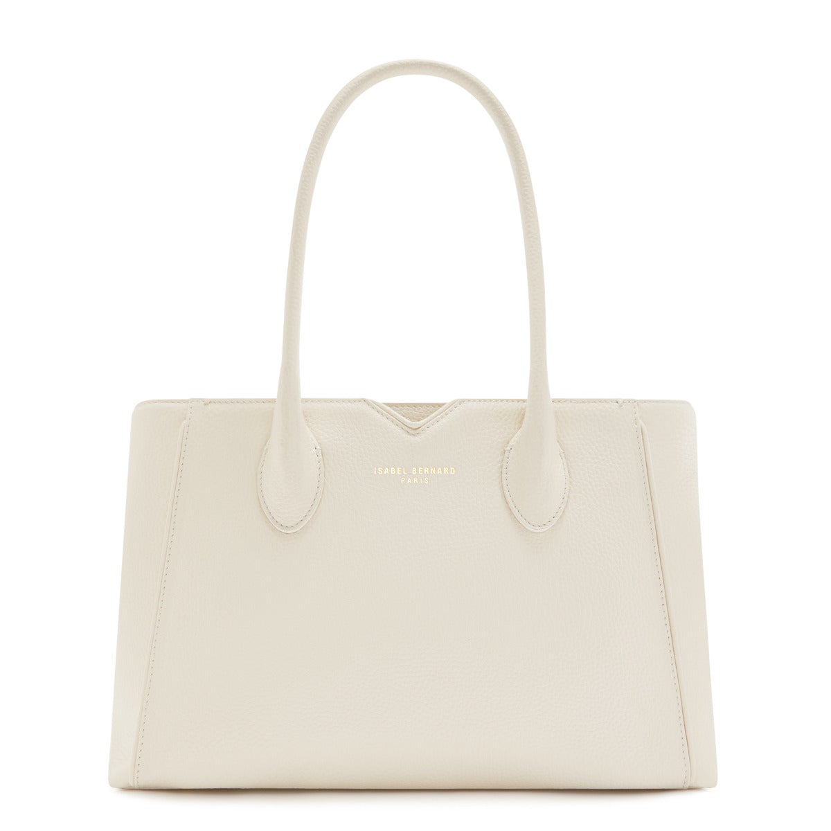 Isabel Bernard Honoré Cloe Midi Crème Kalfsleren Handtas IB25082-070