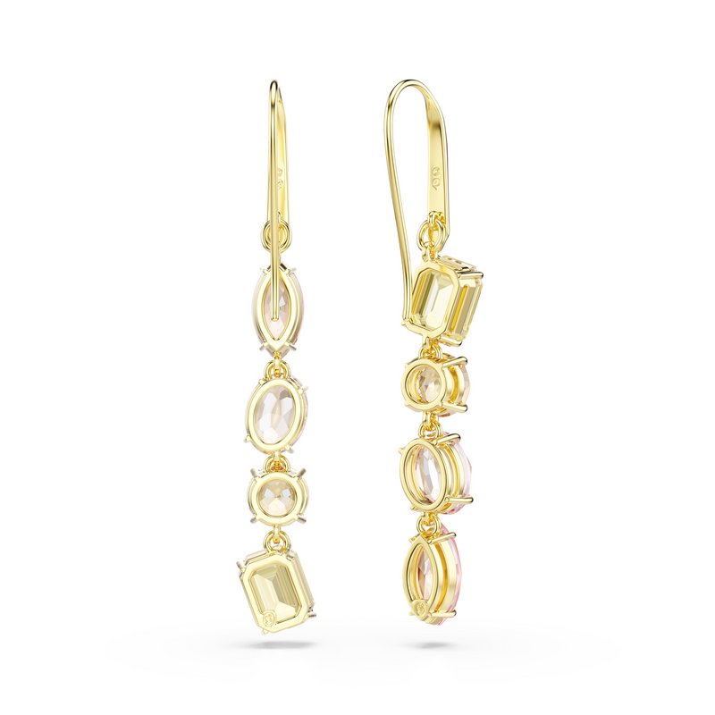 Swarovski Gema Gold Plated Earrings 5737454-zoom-