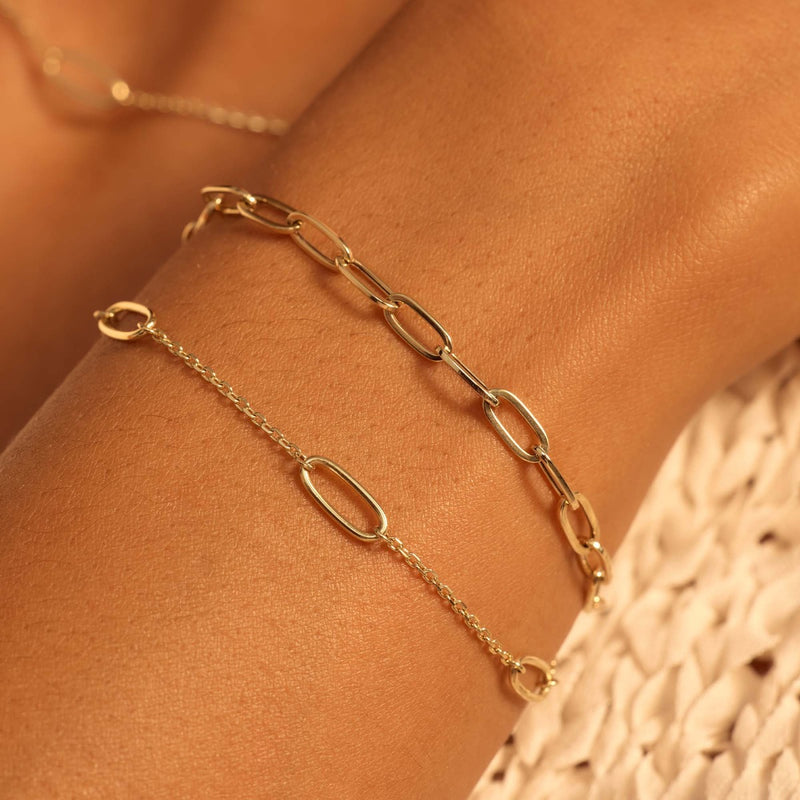 Beloro Jewels Della Spiga Elisa 9 Karaat Armband BO320040-zoom-