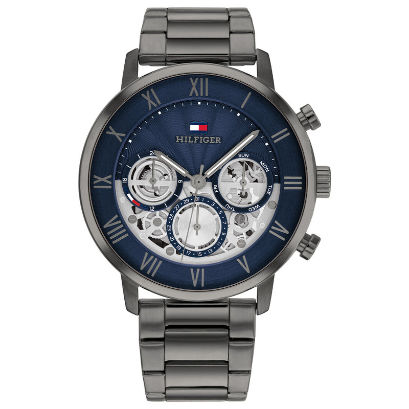 Tommy Hilfiger Grijs Herenhorloge TH1710707-zoom-
