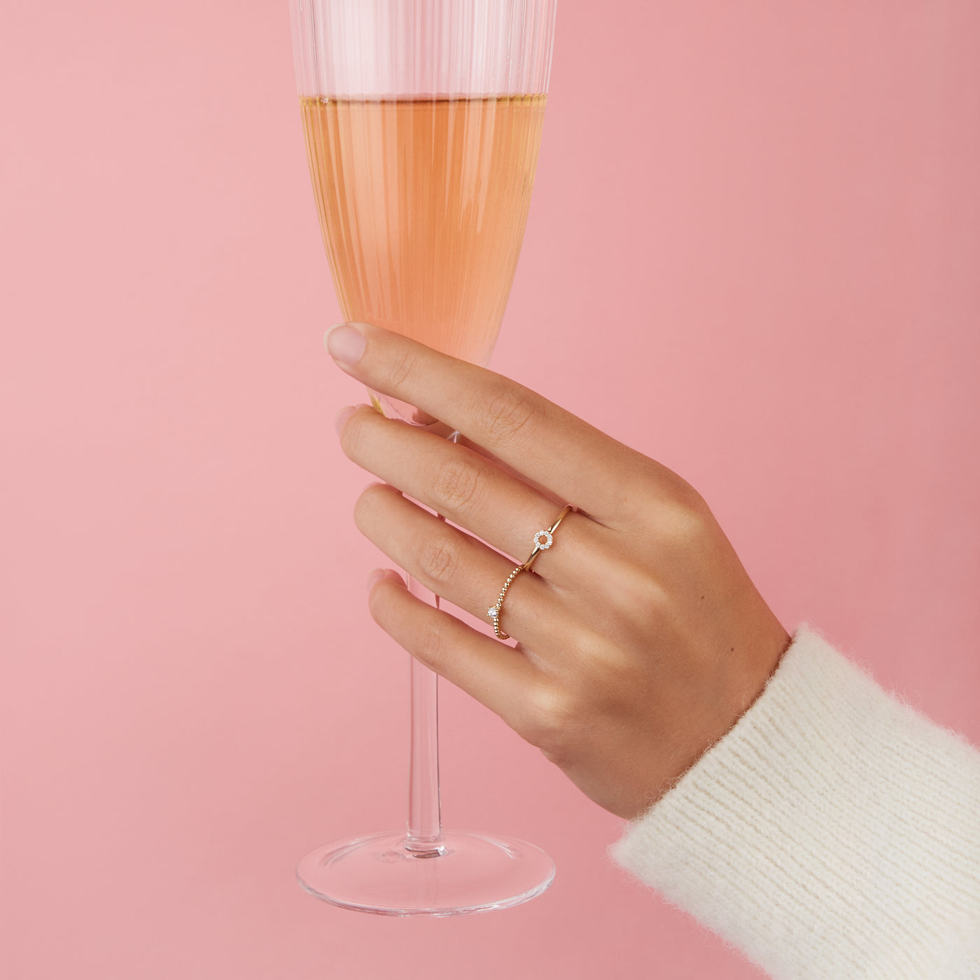 Blush Gold Ring 1217YZI/56