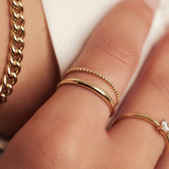 Isabel Bernard Rivoli Maryn 14 Karaat Gouden Ring IB330099-48