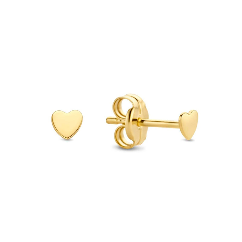 Jackie Gold 14K Golden Ear Studs JKE20.002-zoom-