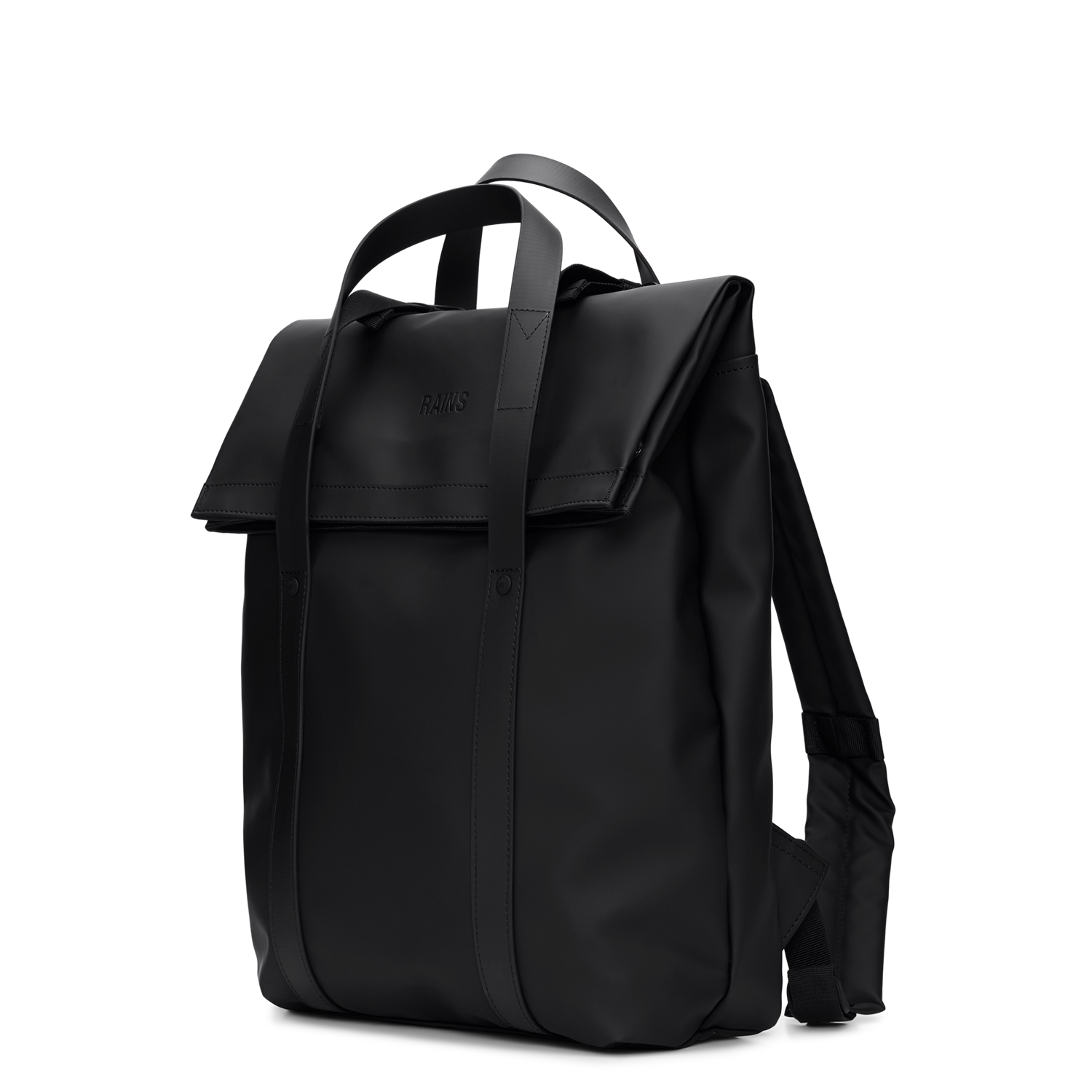 Rains Black 2 Way Tote Backpack R12940-01