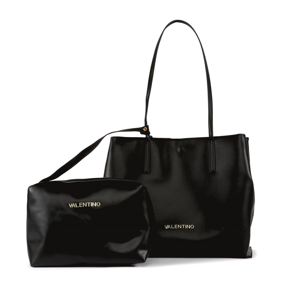 Valentino Bags Samy Re Black Shopper VBS90301NERO