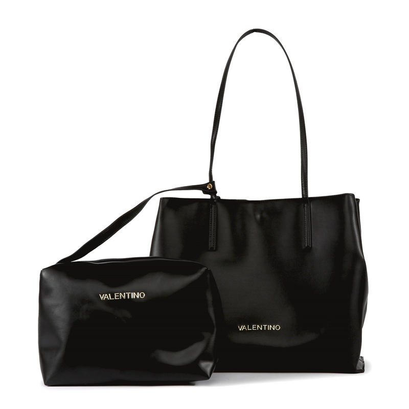 Valentino Bags Samy Re Black Shopper VBS90301NERO-zoom-