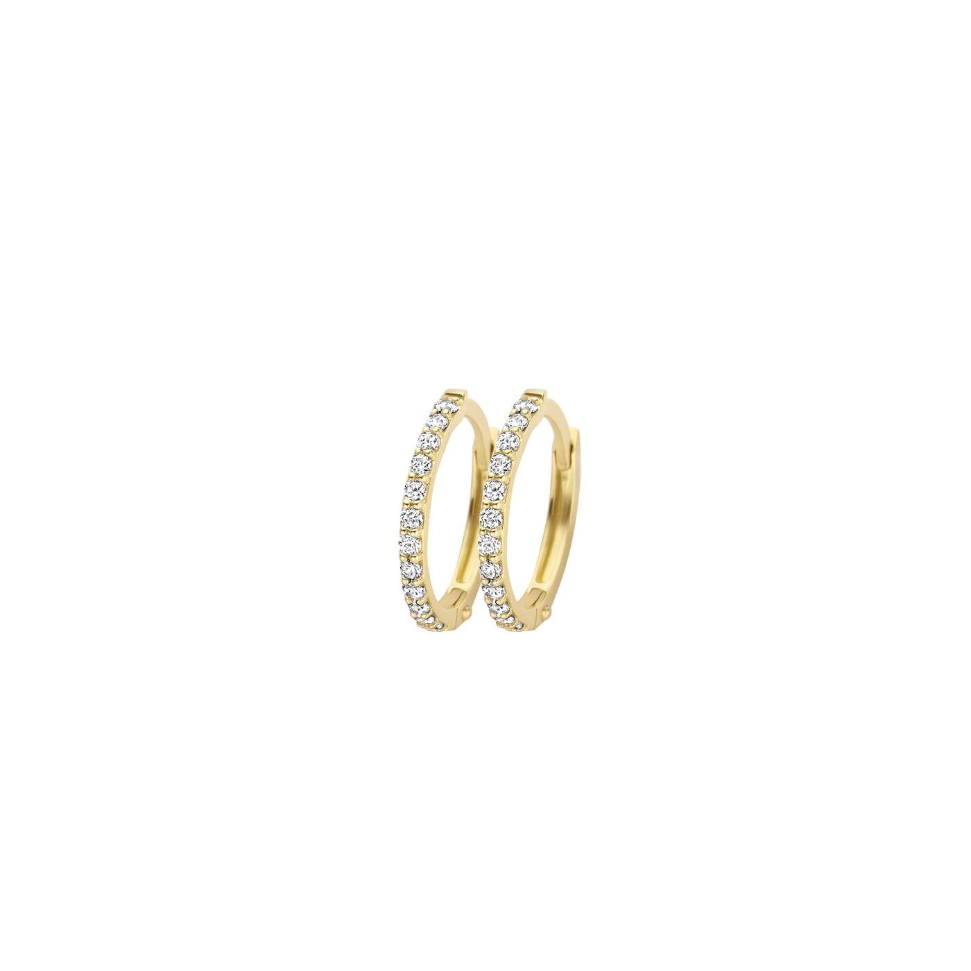 Blush Gold Hoop Earrings 7270YZI