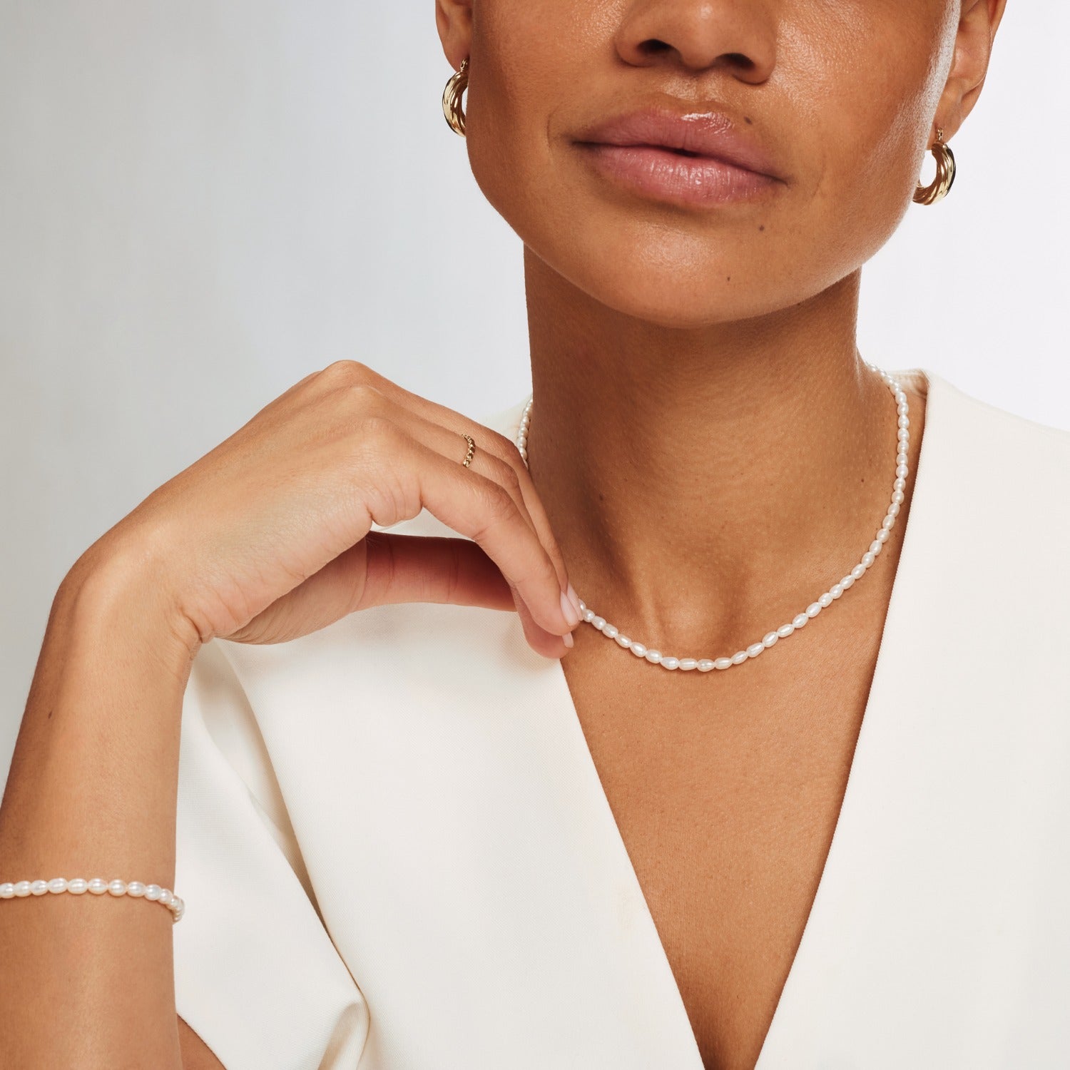 Isabel Bernard Aidee Marissa 14 Carat Golden Necklace IB340086