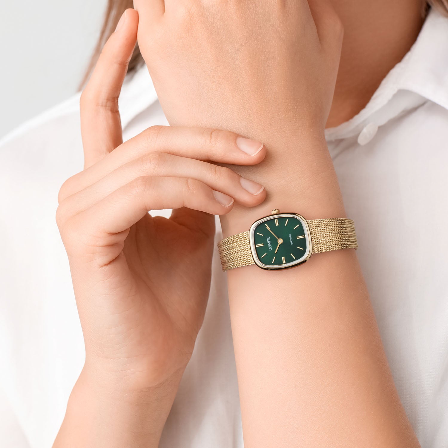 Olympic RetroChic Gold Women's Watch OL73DDS002