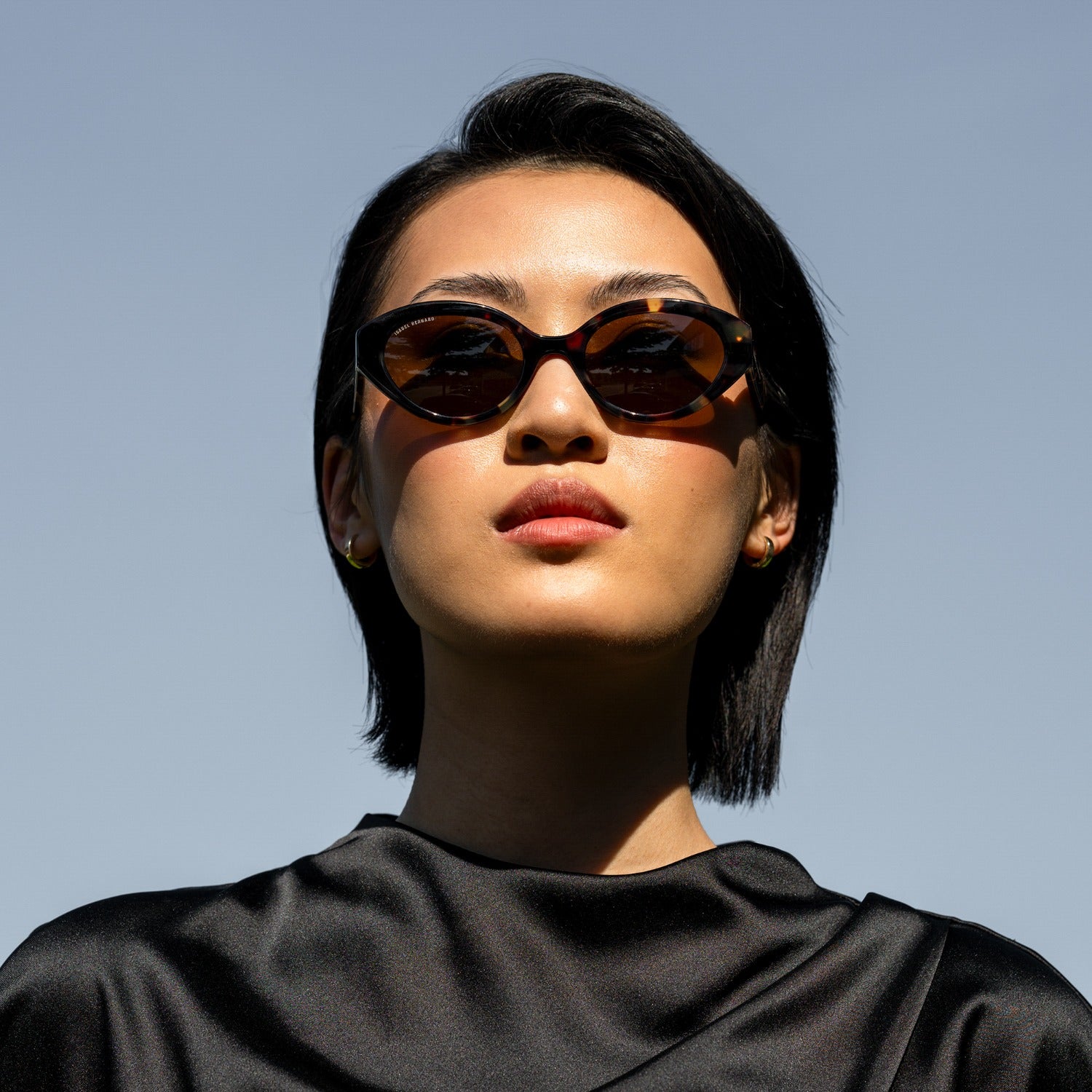 Isabel Bernard La Villette Rosaire Brown Tortoise Ovale Sunglasses IB400002-04-14