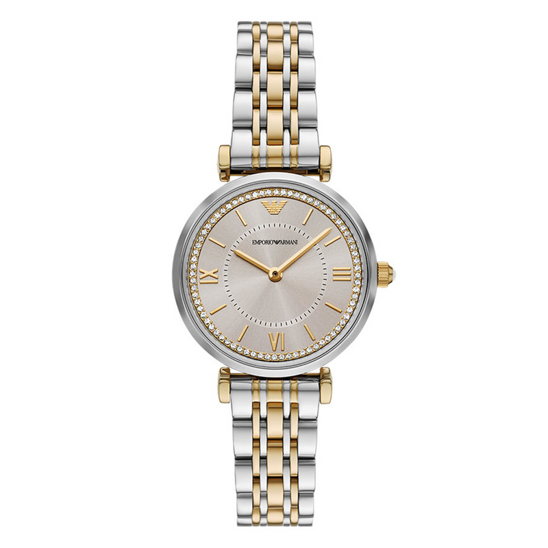 Emporio Armani Silver and Gold Women's Watch AR11702-zoom-